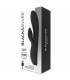 BLACK SILVER KAULTZ VIBRADOR CONTROL TOUCH