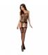 PASSION WOMAN BS050 BODYSTOCKING NEGRO TALLA UNICA