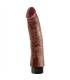 DILDO VIBRADOR KING COCK 1778 CM MARRON