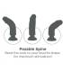 DILDO VIBRADOR KING COCK 1778 CM MARRON