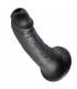 KING COCK 6 PENE NEGRO 52 CM