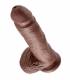 KING COCK 8 PENE REALISTICO MARRON 203CM