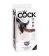 KING COCK HARNESS CON PENE REALISTICO MARRON 203 CM