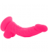 DIVERSIA DILDO FLEXIBLE CON VIBRACION 215 CM ROSA