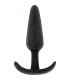 BLACKSILVER HANSEL PLUG ANAL SILICONA CON ASA PEQUENO