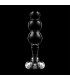 NEBULA SERIES BY IBIZA MODELO 1 PLUG CRISTAL BOROSILICATO 107 X 3 CM TRANSPARENTE