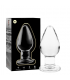 NEBULA SERIES BY IBIZA MODELO 3 PLUG CRISTAL BOROSILICATO 11 X 5 CM TRANSPARENTE