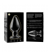 NEBULA SERIES BY IBIZA MODELO 3 PLUG CRISTAL BOROSILICATO 11 X 5 CM TRANSPARENTE