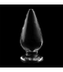 NEBULA SERIES BY IBIZA MODELO 4 PLUG CRISTAL BOROSILICATO 11 X 5 CM TRANSPARENTE