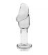 NEBULA SERIES BY IBIZA MODELO 6 PLUG CRISTAL BOROSILICATO 125 X 4 CM TRANSPARENTE