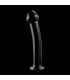 NEBULA SERIES BY IBIZA MODELO 11 DILDO CRISTAL BOROSILICATO 16 X 3 CM TRANSPARENTE