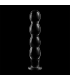 NEBULA SERIES BY IBIZA MODELO 10 DILDO CRISTAL BOROSILICATO 165 X 35 CM TRANSPARENTE
