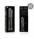 NEBULA SERIES BY IBIZA MODELO 12 DILDO CRISTAL BOROSILICATO 17 X 35 CM TRANSPARENTE