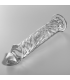 NEBULA SERIES BY IBIZA MODELO 12 DILDO CRISTAL BOROSILICATO 17 X 35 CM TRANSPARENTE