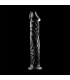 NEBULA SERIES BY IBIZA MODELO 12 DILDO CRISTAL BOROSILICATO 17 X 35 CM TRANSPARENTE
