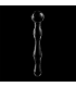 NEBULA SERIES BY IBIZA MODELO 13 DILDO CRISTAL BOROSILICATO 18 X 35 CM TRANSPARENTE