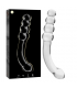 NEBULA SERIES BY IBIZA MODELO 14 DILDO CRISTAL BOROSILICATO 185 X 3 CM TRANSPARENTE