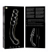 NEBULA SERIES BY IBIZA MODELO 14 DILDO CRISTAL BOROSILICATO 185 X 3 CM TRANSPARENTE