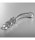 NEBULA SERIES BY IBIZA MODELO 14 DILDO CRISTAL BOROSILICATO 185 X 3 CM TRANSPARENTE