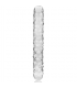 NEBULA SERIES BY IBIZA MODELO 15 DILDO CRISTAL BOROSILICATO 185 X 3 CM TRANSPARENTE