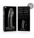 NEBULA SERIES BY IBIZA MODELO 19 DILDO CRISTAL BOROSILICATO 185 X 4 CM TRANSPARENTE