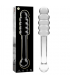 NEBULA SERIES BY IBIZA MODELO 20 DILDO CRISTAL BOROSILICATO 205 X 3 CM TRANSPARENTE
