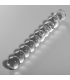 NEBULA SERIES BY IBIZA MODELO 22 DILDO CRISTAL BOROSILICATO 215 X 25 CM TRANSPARENTE