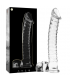 NEBULA SERIES BY IBIZA MODELO 23 DILDO CRISTAL BOROSILICATO 215 X 4 CM TRANSPARENTE