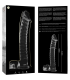 NEBULA SERIES BY IBIZA MODELO 23 DILDO CRISTAL BOROSILICATO 215 X 4 CM TRANSPARENTE