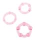 SEVEN CREATIONS JUEGO TRES ANILLOS PENE ROSA