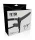 FETISH SUBMISSIVE HARNESS DOBLE PENETRACIaN NEGRO