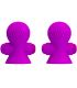 PRETTY LOVE ESTIMULADORES PEZONES 12 MODOS VIBRACIaN LILA