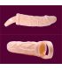 BAILE FUNDA EXTENSORA PENE CON VIBRACION Y STRAP PARA TESTICULOS 135 CM