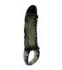BAILE FUNDA EXTENSORA PENE CON STRAP PARA TESTICULOS NEGRO 135 CM