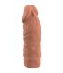 VIRILXL EXTENSION DE PENE LIQUID SILICONE V5 MARRON