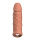 VIRILXL EXTENSION DE PENE LIQUID SILICONE V7 MARRON