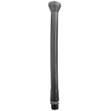 ALL BLACK DUCHA ANAL SILICONA SISTEMA STOPPER 27 CM