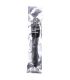 ALL BLACK RIDGED DUCHA ANAL SILICONA 27 CM