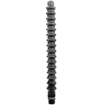 ALL BLACK MEGA RIPPLE DUCHA ANAL SILICONA 285 CM