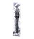 ALL BLACK DUCHA ANAL SILICONA 27 CM