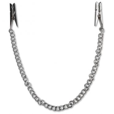 FETISH FANTASY SERIES SERIES CADENA PARA PEZONES PLATA