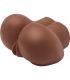 ACT BIG ASS MASTURBADOR REALISTA CON VIBRADOR MARRON