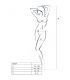 PASSION WOMAN BS034 BODYSTOCKING ROJO TALLA UNICA