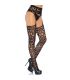 LEG AVENUE MEDIAS CON LIGUERO TALLA UNICA