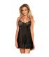 SUBBLIME BABYDOLL CON LAZOS NEGRO S M