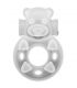 CASUAL LOVE 26 ANILLO VIBRADOR CONEJITO TRANSPARENTE