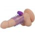 CASUAL LOVE RING FUNDA PENE VIBRADOR LILA