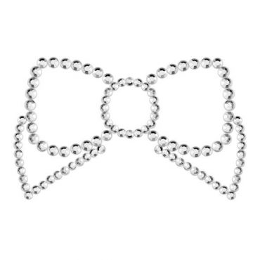 BIJOUX MIMI BOW CUBRE PEZONES PLATA