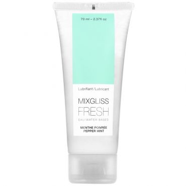 MIXGLISS LUBRICANTE BASE AGUA EFECTO FRIO SABOR A MENTA 70 ML
