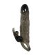 BAILE BRAVE MAN FUNDA REALISTICA PENE CON RABBIT 165 CM NEGRO